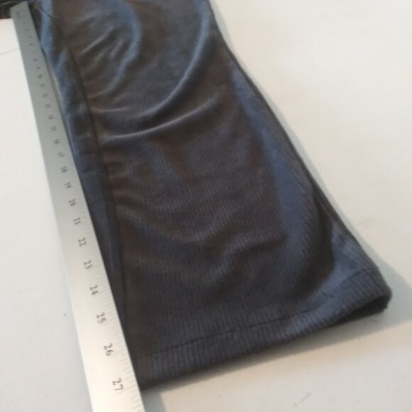 Quacker Factory by Jeanne Bice women's size M gray corduroy straight leg pants - Picture 9 of 15